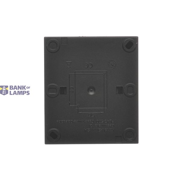 Double socket outlet without earthing, with shutters, (module), Simon 24, IP20, 16A, white image 1
