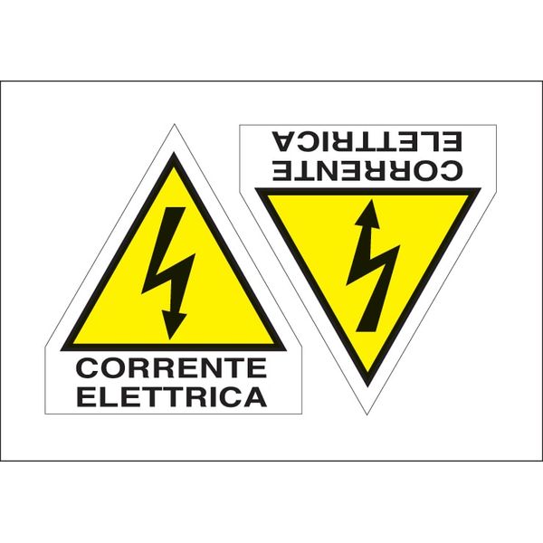 Adhesive label - Dimensions: 250 x 175 mm image 1