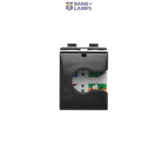 RJ45 cat. 5e UTP computer socket insert, Molex image 1