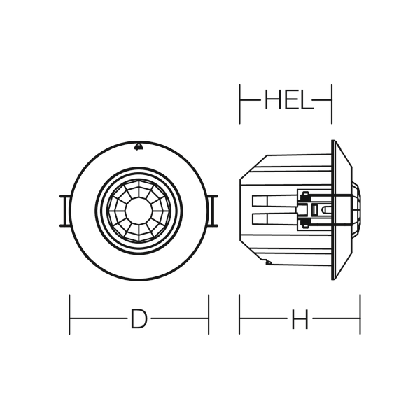 Sensor D 85 H 73 colour: white 220 - 240 V image 4