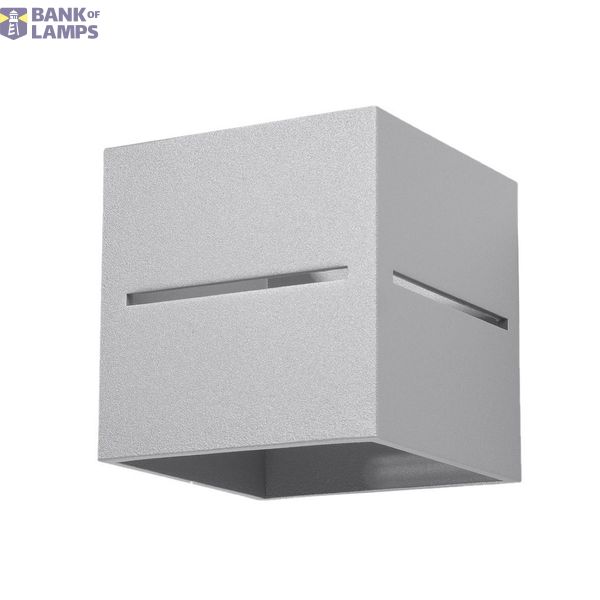 LOBO WALL LAMP GREY G9 1X40W IP20 image 3