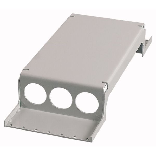 XSPTV41006 Top panel, WxD=1000x600mm, IP42, grey image 1