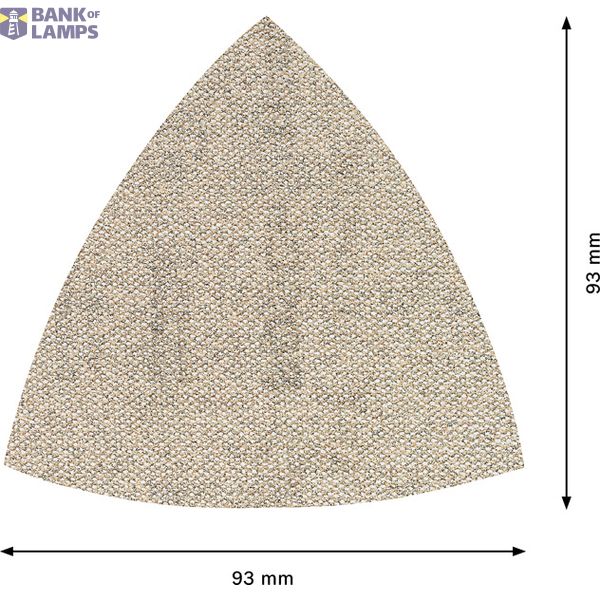 EXPERT M480 Sanding Net for Delta Sanders 93 mm, G 80, 5-pc image 3