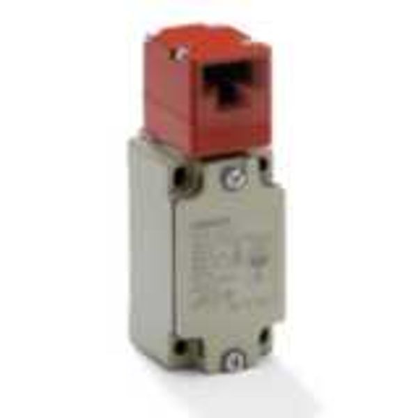 Safety-door switch, G1/2 (1 conduit), 1NC/1NO (slow-action) D4BS0002E image 1