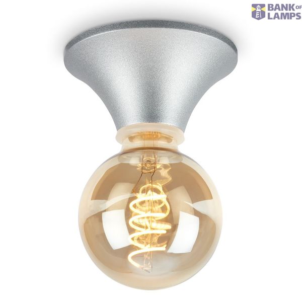 bath ceiling wall light, chrome-matt, 1xE27/max, 10W excl. image 1