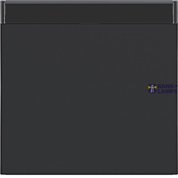 Rocker single, text field, A.x/C.x, night black matte image 1