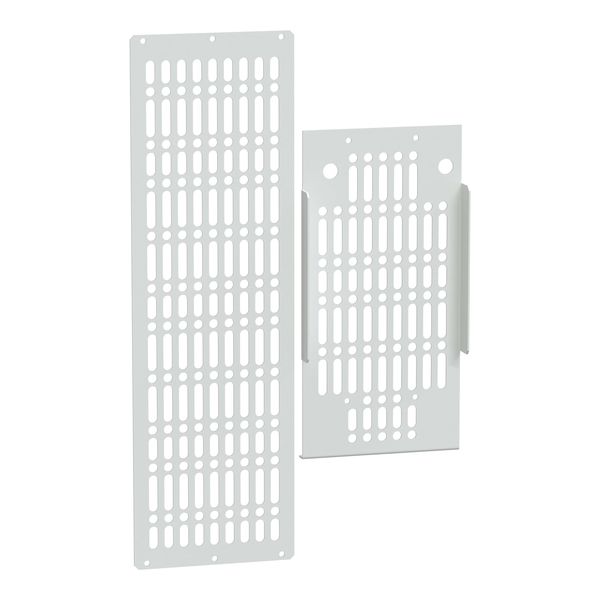 Partition Plate, PrismaSeT 6300, form 2, vertical partition bottom top, for enclosures W300, 1 set 3 image 1