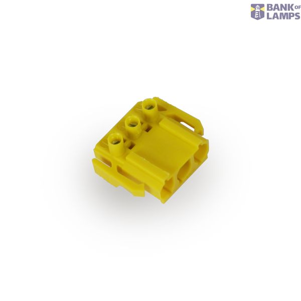 Coupler 3-p socket, beige image 2
