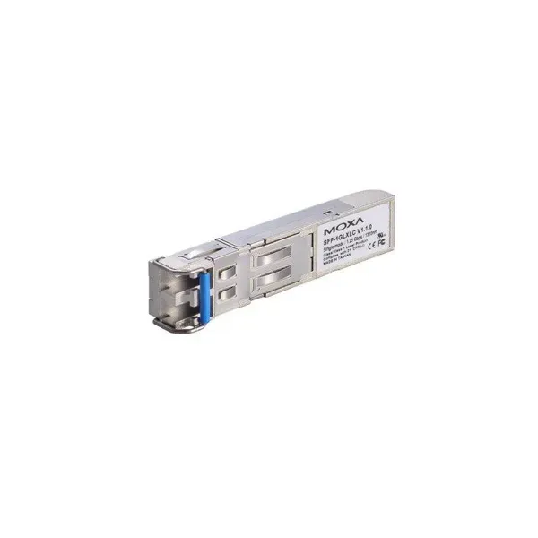 MOXA – SFP-1GLHLC – SFP module with 1 1000BaseLH port with LC connection for 30 km transmission image 1