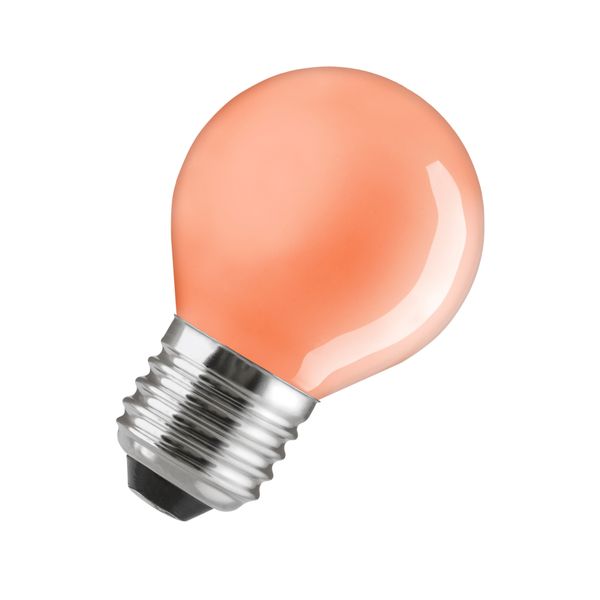 Ball E27 G45 130V 15W Red image 1