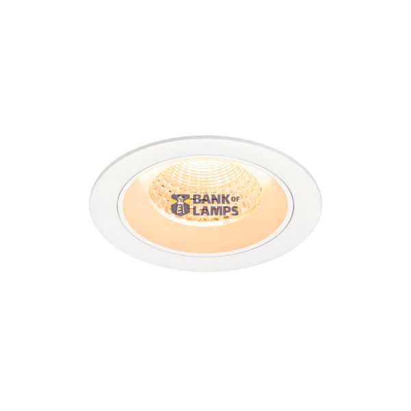 NUMINOS© M, recessed ceiling light, 2700K, 55ø IP20 round wh image 1