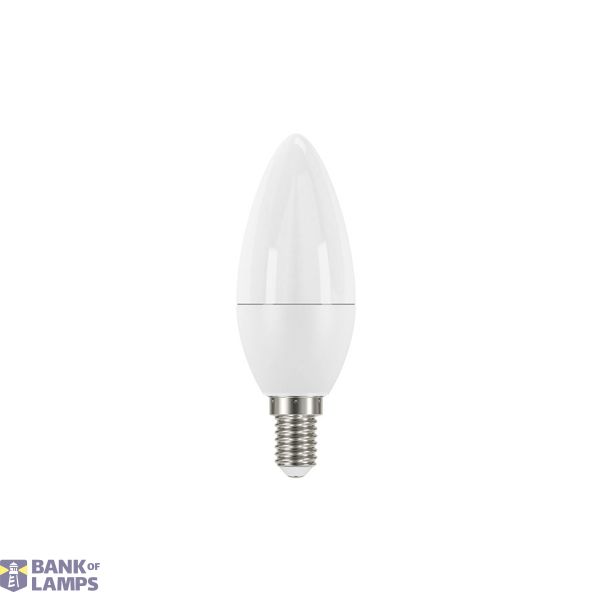 LED lamp, IQ-LED C37E14 7,5W-CW, 7,5W, 830lm, 6500K, E14 (27299) image 1