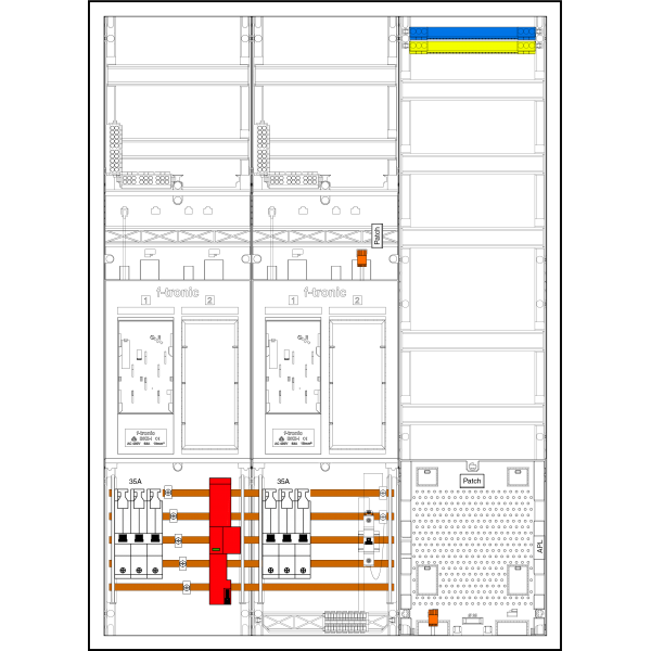 EHZ732APZ35B6ÜS,2 ZP,2 DS,2 R, 1 VAPZ inkl. APL, SLS 35A, ÜSS, SPVGB6, 2 PPV, 1 PL150 (EHZ732APZ35B6ÜS) image 1