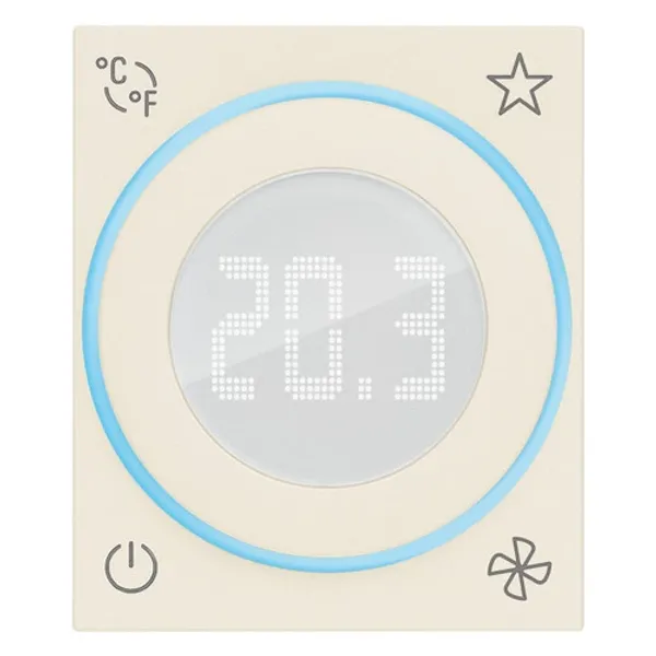 IoT dial thermostat FAN 2M canvas image 1