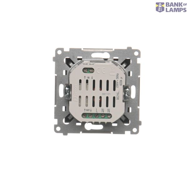 Two-pole switch, (module), 10AX, quick connection, white image 2