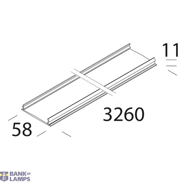 COVER FOR TRACK 6005 WHITE image 1