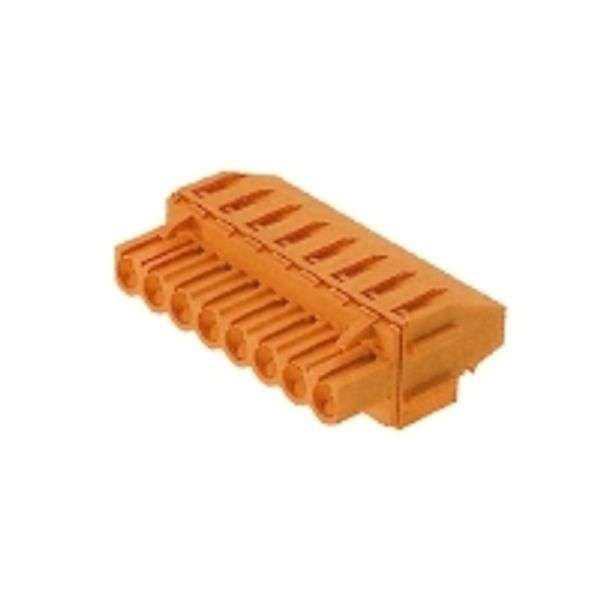 PCB plug-in connector, female plug, 5.08 mm, Number of poles: 8, 270°, Clamping yoke connection, Clamping range, max. : 3.31 mm², Box image 1