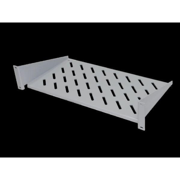 DK Component shelf, WHD: 482,6x2 Ux250 mm, 25 kg, static image 2