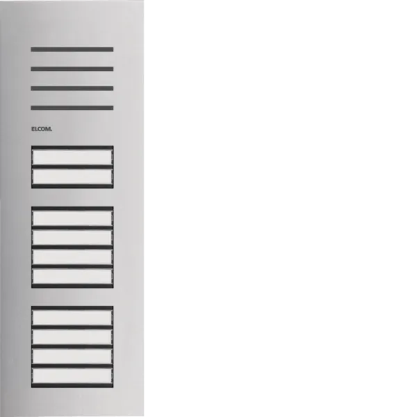 Door station Audio 10/1 2-wire matt stainless steel ONE image 1