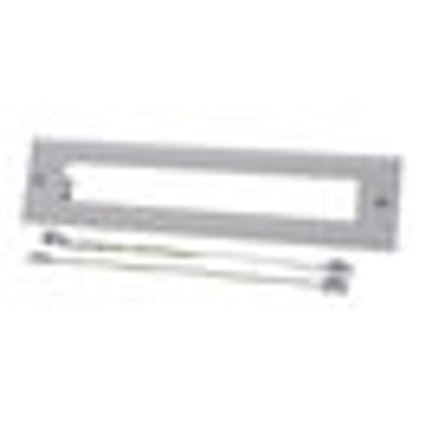 Recessed Frame f. KE und KX-opal, large cut-out+test button image 2