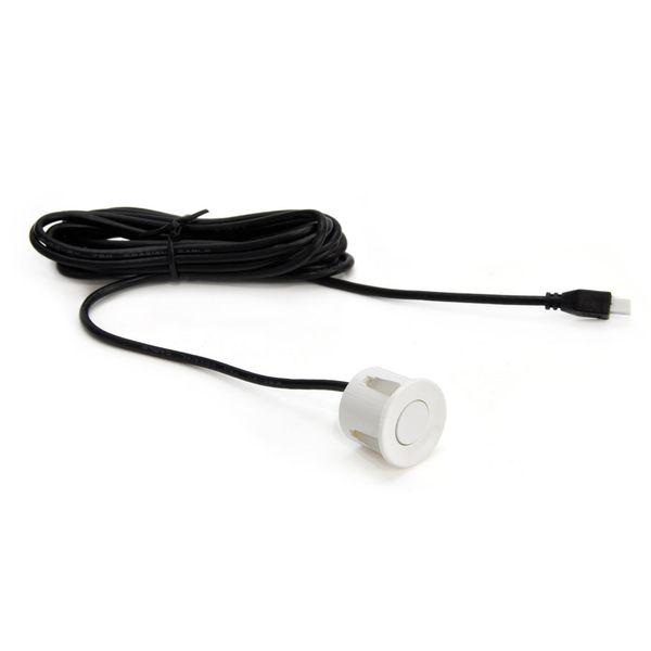 Parking assistant system TFT02 4,3" with HD-402-LED 4 sensors white image 1