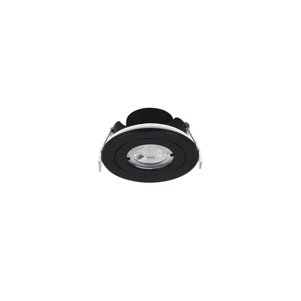 Lamont recessed spotlight LED matt black 4000K image 1