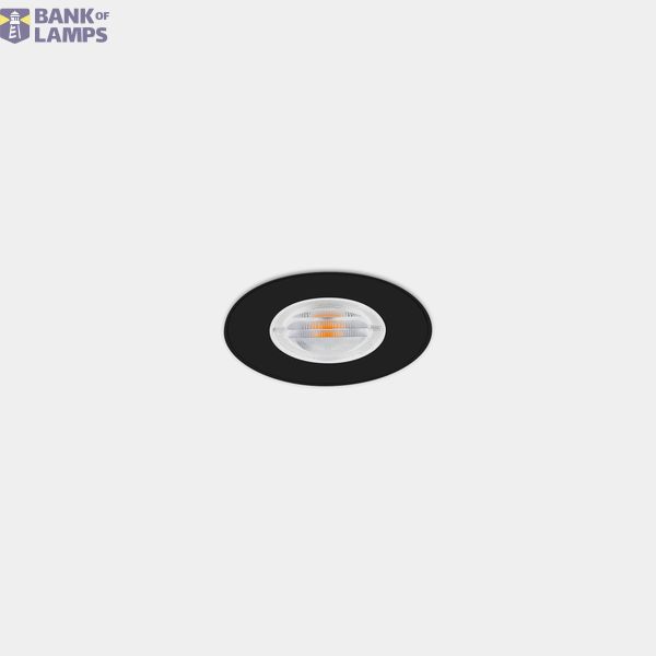Downlight Sia Lens Batwing Trimless 17.7W LED warm-white 3000K CRI 80 62º ON-OFF Trimless/Black IP54 1886lm image 1