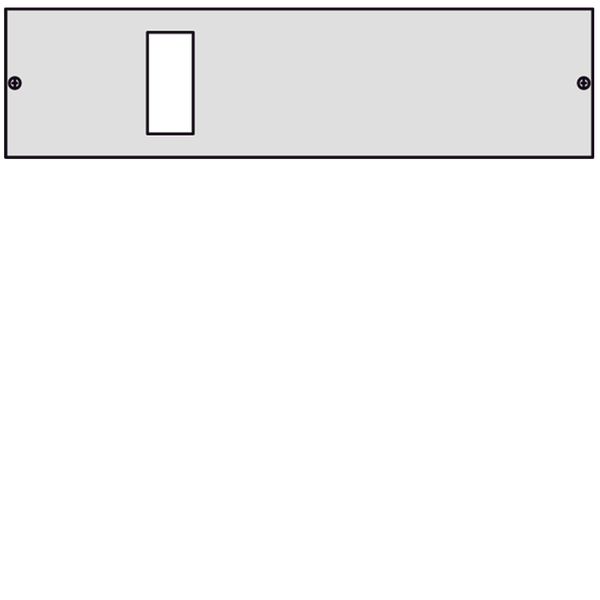 Hor. MCCB kit quadro.sy. x160 150x600 mm image 1