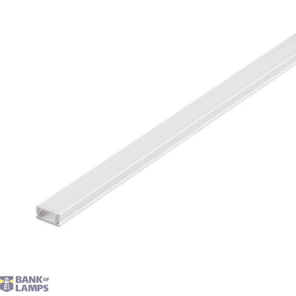 GLENOS Linear profile 1107-100, 1m, matt white image 2