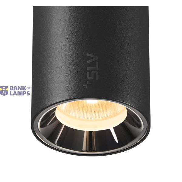 NUMINOS® XS 48V TRACK DALI, pendant light, black / chrome, 8.7W, 730lm, 3000K, CRI90, 20° image 3