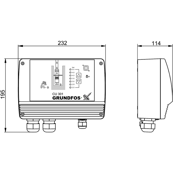 CU 301 MKII ELUNIT/BAR CPL. (EUROPE) image 2