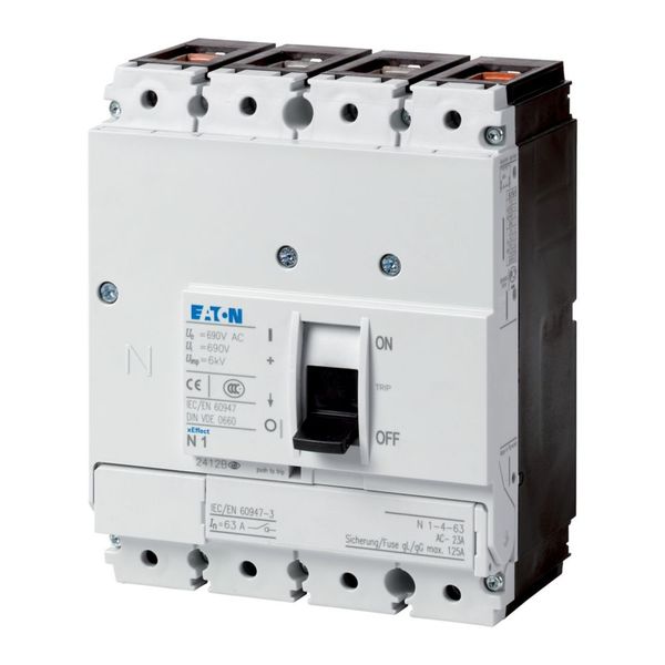 N1-4-125 Switch-disconnector 4p 125A BG1 image 5
