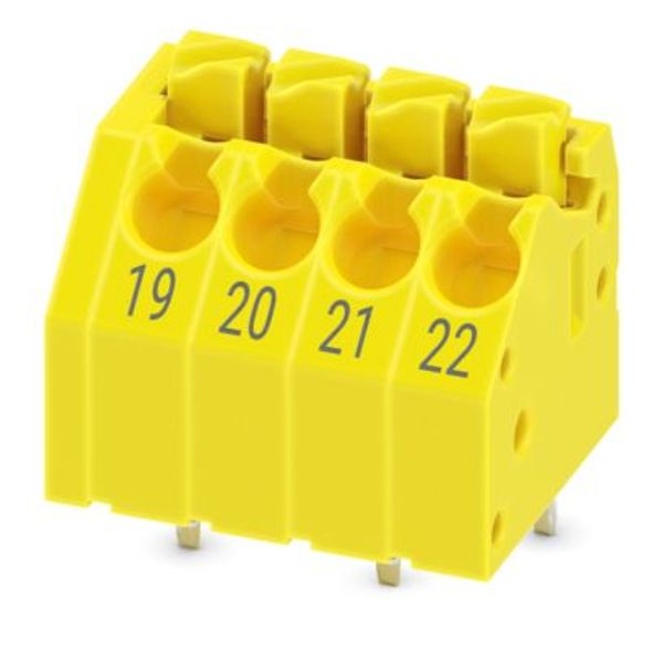 PTSA 1,5/ 4-3,5-ZI YE BD:19-22 - PCB terminal block image 1