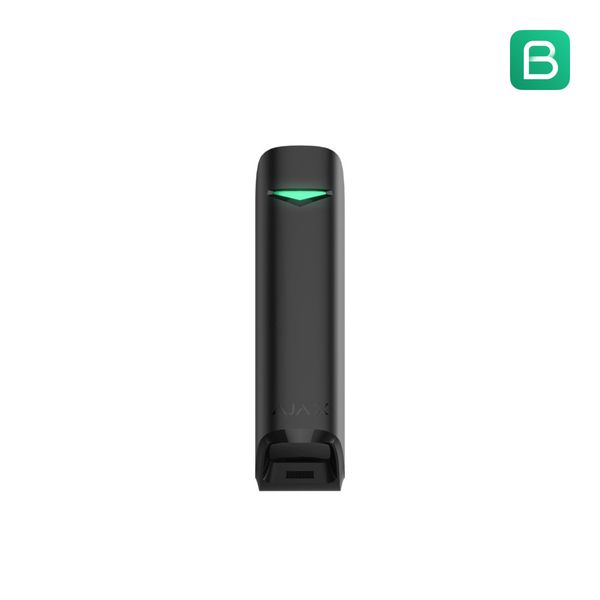 Wireless curtain PIR 15m, black image 1