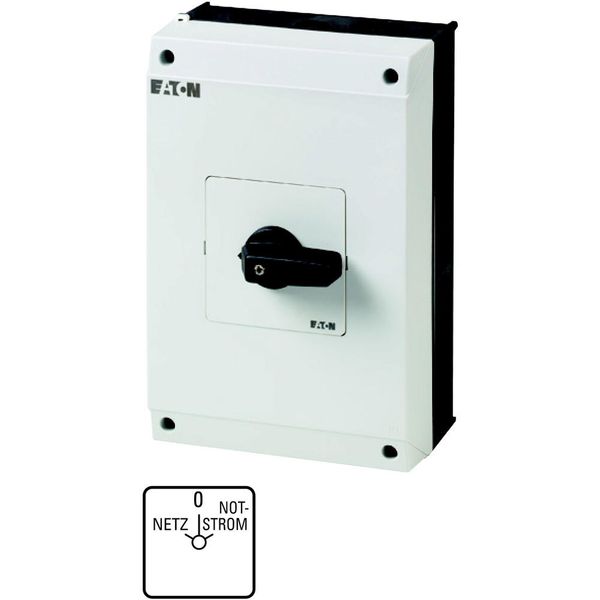 T5B-4-8902/I4 Changeoverswitches, T5B, 63 A, surface mounting, 4 contact unit(s), Contacts: 8, 60 °, maintained, With 0 (Off) position, Netz-0-Notstrom, Design numb image 5