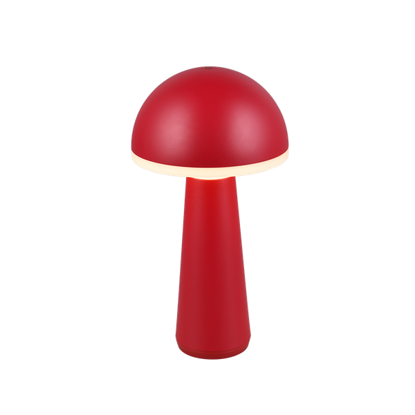 Fungo LED table lamp red rechargeable image 1