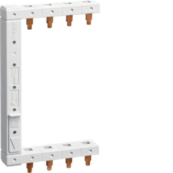Busbar RCCB 3P+N 2R left image 1