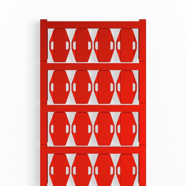 SlimFix X, Conductor and cable markers, 7 - 40 mm, 24 x 15 mm, red image 1