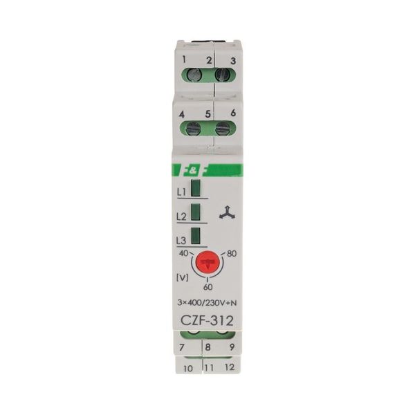 CZF-312 Relay 1C+1O ar reg. F&F image 2