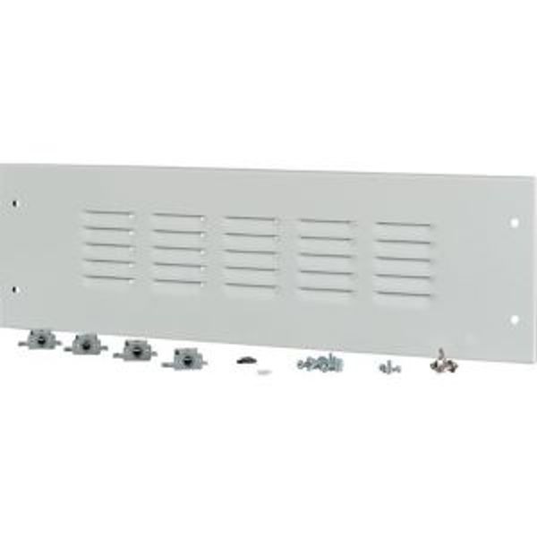 XTSZCSV4-H250W800 Section wide cover, HxW=250x800mm, IP42, grey image 4