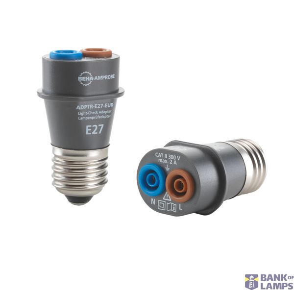 ADPTR-E27-EUR, Light Check Adapter ADPTR-E27-EUR 5PK image 1