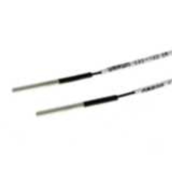 Fiber optic sensor head, through-beam, cylindrical axial, diameter 2 m E32 1457C image 2
