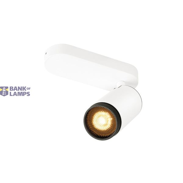 GRIP! L, SPOT CL, single QPAR51 Ceiling Luminaire, cyl, 6W image 1