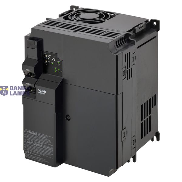M1 AC Drive, 5.5/7.5 kW (HD/ND), 25/30 A (HD/ND), 200 VAC, 3~ input, O image 1