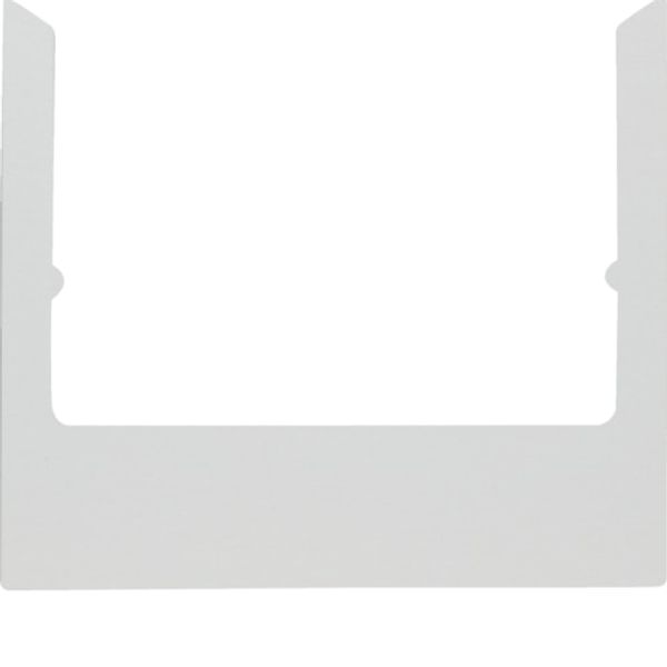Design frame for KNX Touch Control 3.5", sharp edges, Al elox image 1