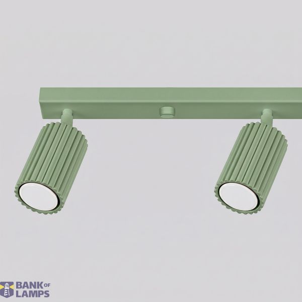 Ceiling lamp KARBON 4L sage image 8