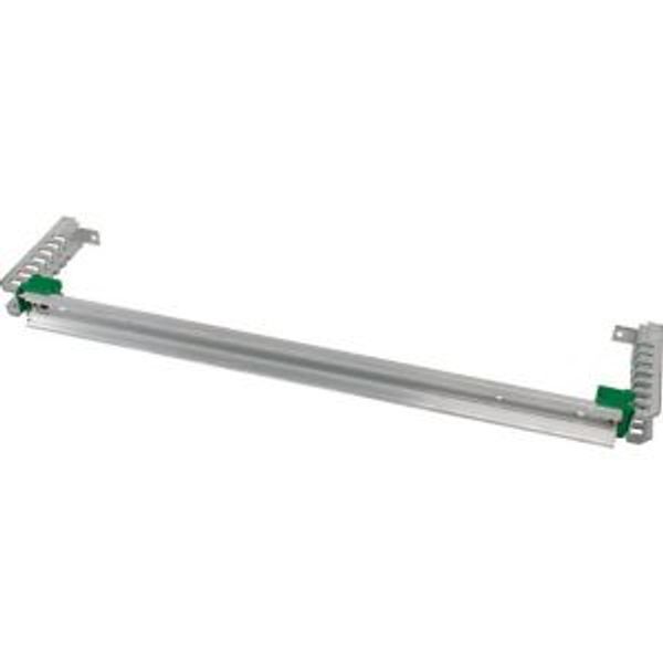 BPZ-DINR13-400-T Rigid busbar kit, for B = 400 mm, DIN-Rail,  +2 mounting towers adjustable in height image 2