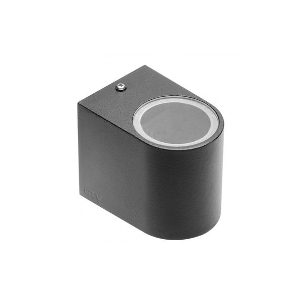 Facade luminaire unidirectional TIAGO, GU10, max. 35 W, IP54, black image 1