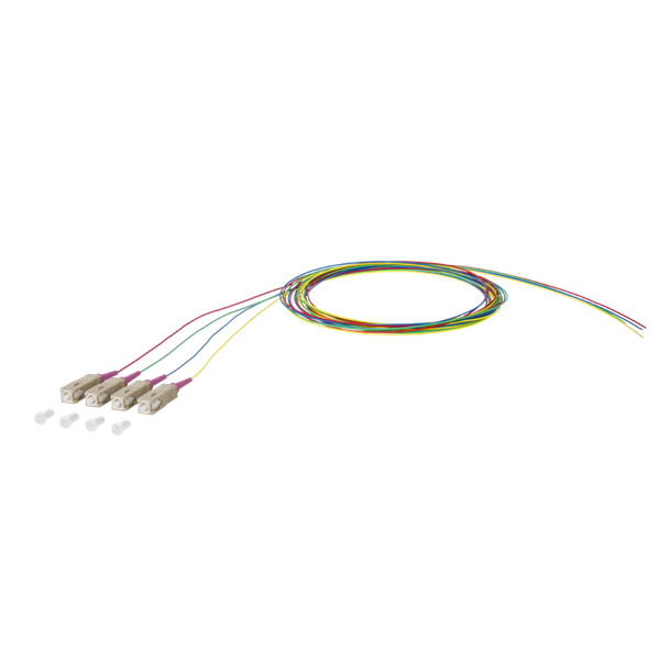 OpDAT pigtail SC-PC, OM4, 4 colors image 3