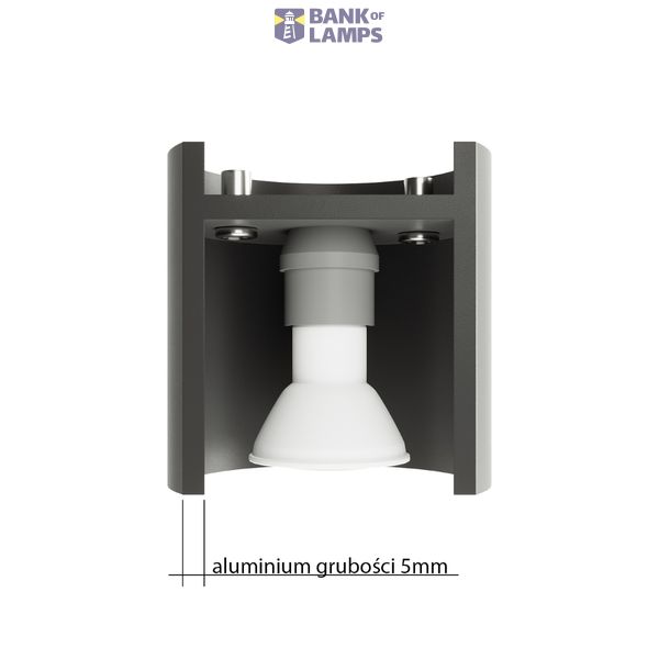 SPOT ORBIS 2 WHITE GU10 2X40W IP20 image 6